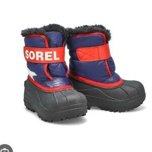 SOREL | Commander Snow Boots Navy Red Sz 4